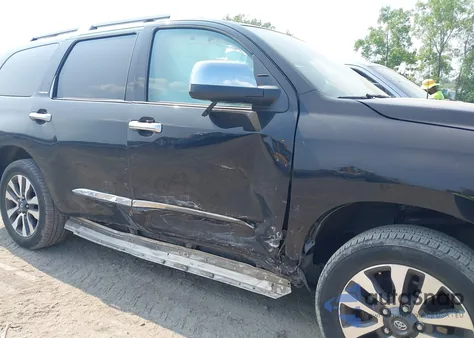 2018 Toyota Sequoia Limited из США, поврежденный, VIN 5TDJW5G17JS155996